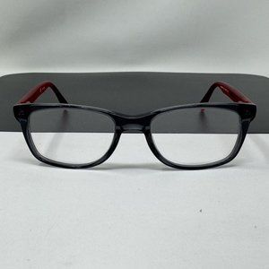 NIKE 5538 070 Anthracite Boys Kids Square  Full Rim Eyeglasses 49-17-135